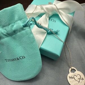 Tiffany & Co. Silver Heart Necklace